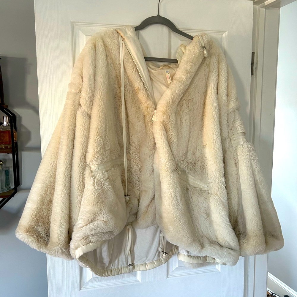 Free people fax fur coat